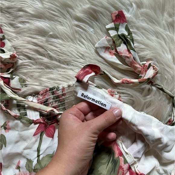 REFORMATION Nikita Floral Dress - Picture 11 of 12